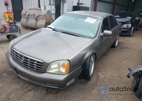 2002 Cadillac Deville Dts from USA, damaged, VIN 1G6KF57932U284473